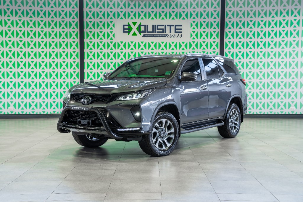 Toyota Fortuner in dark grey